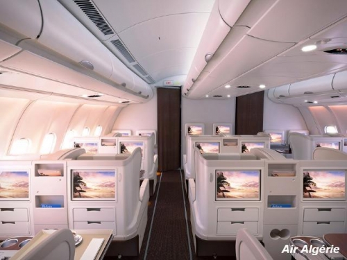 Air Algerie new Business Class Picture: Facebook/Air Algerie